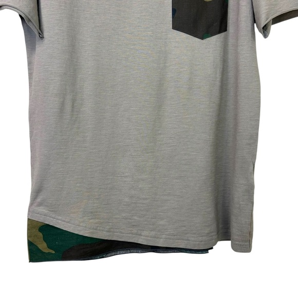 Daniele Alessandrini - NWT Men’s Short-Sleeve T-Shirt, Camo, Cotton - Tan Small - Picture 7 of 12